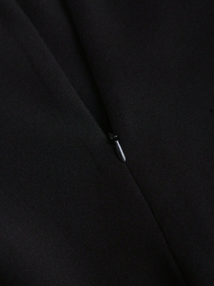 Pantaloni scurți SHEIN, negru