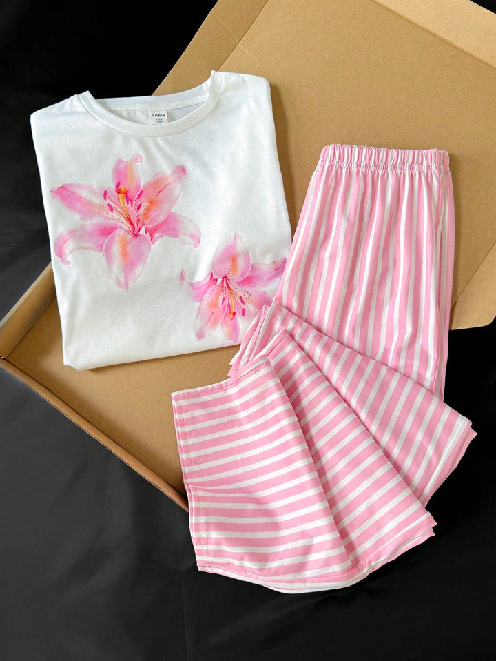 Compleu pijamale SHEIN, mix culori