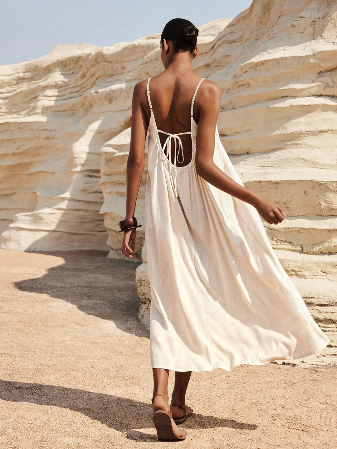 Rochie maxi SHEIN, roz