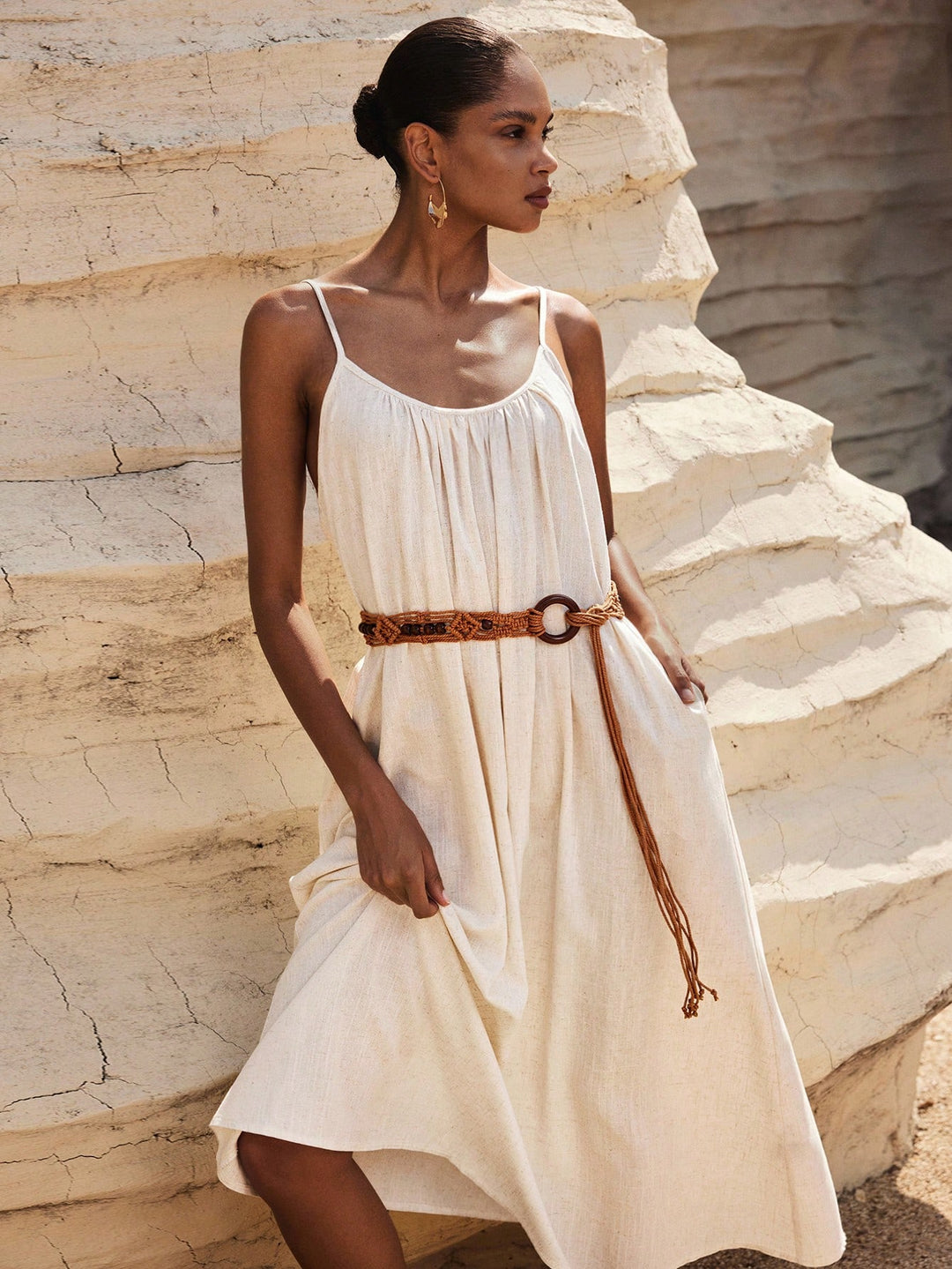 Rochie maxi SHEIN, roz