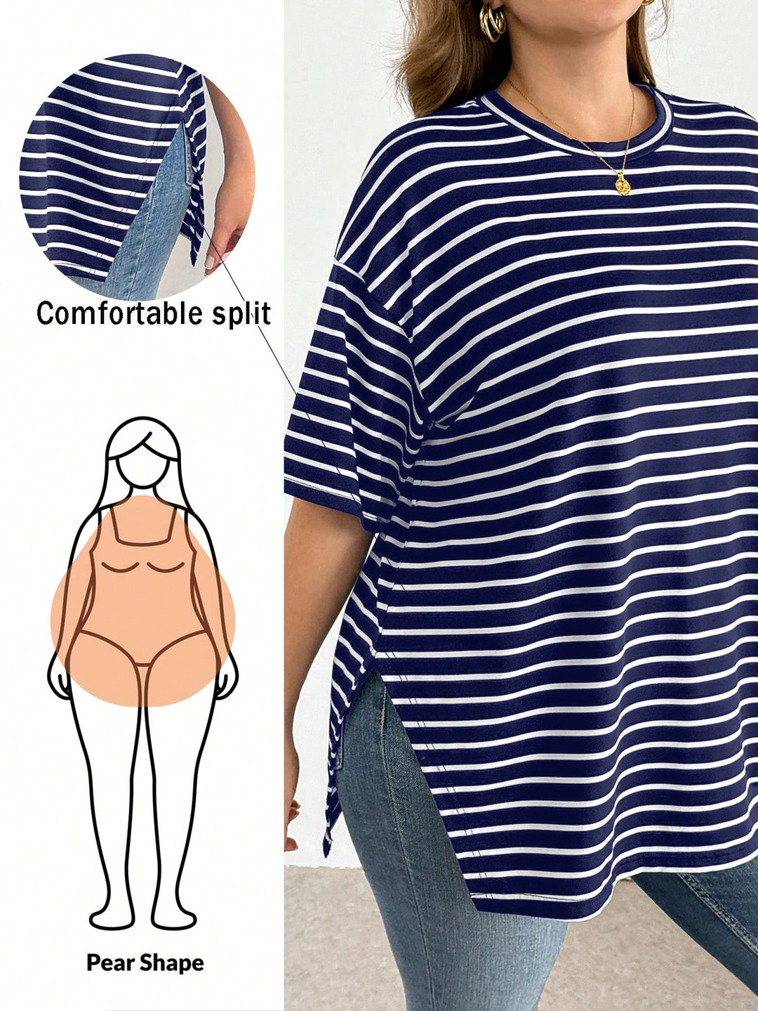 Tricou SHEIN, albastru