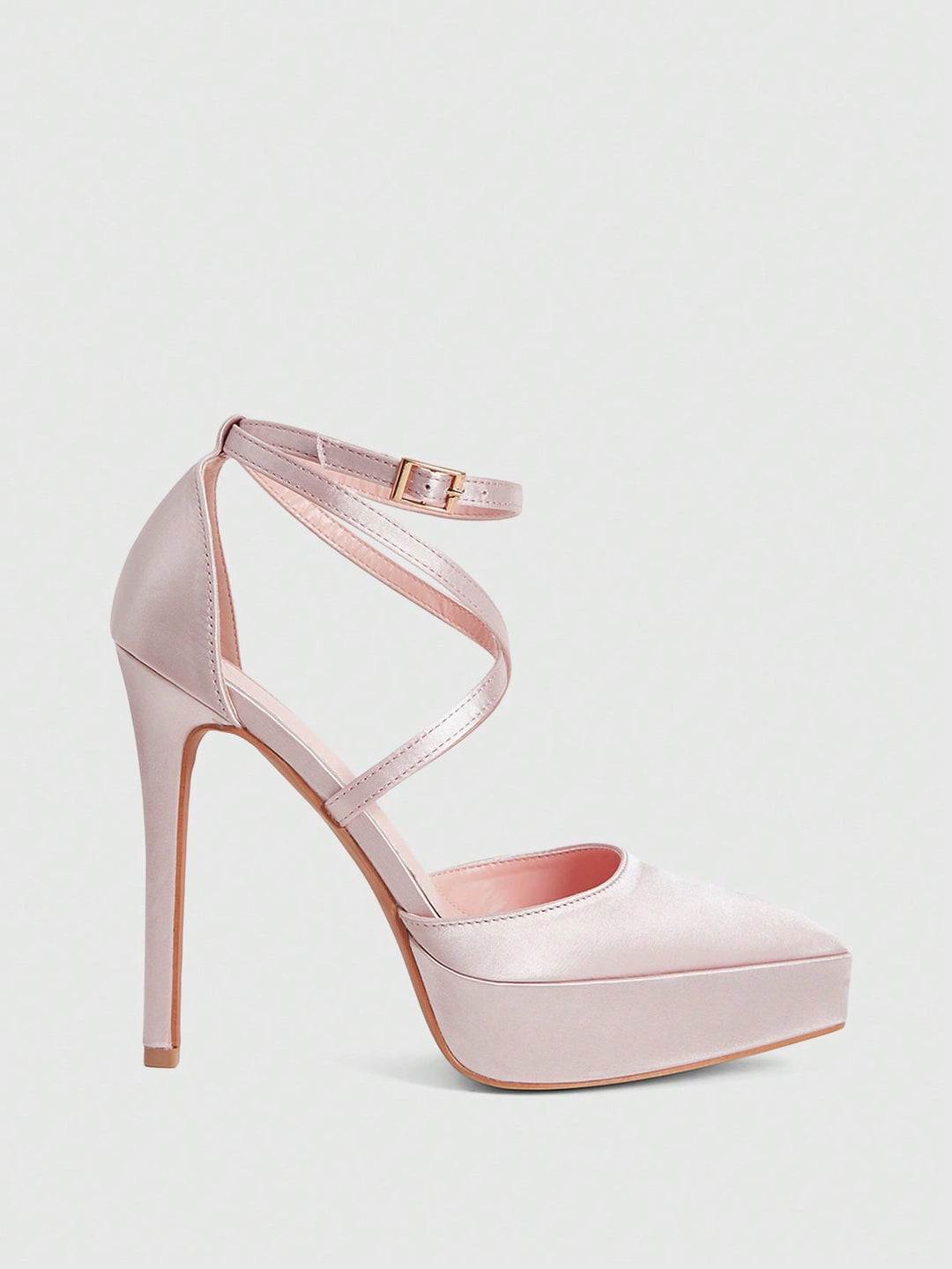 Pantofi cu toc SHEIN, roz