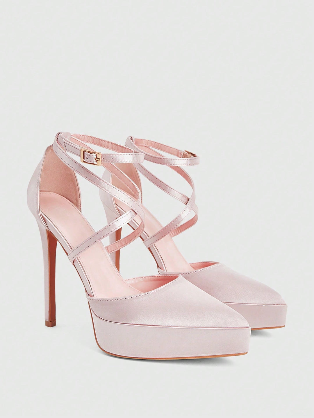 Pantofi cu toc SHEIN, roz