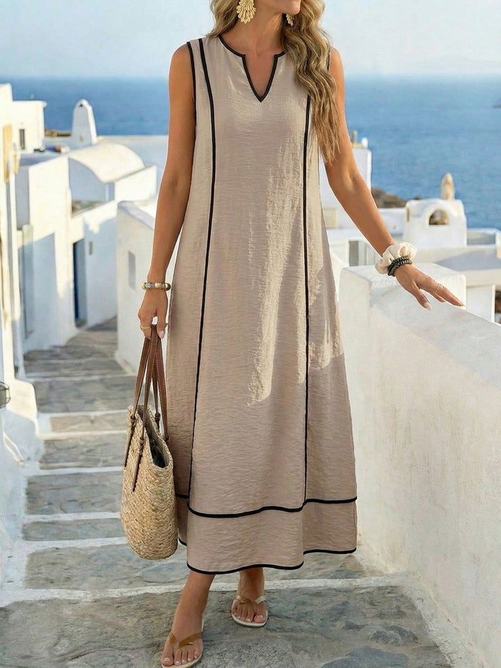 Rochie maxi SHEIN, kaki