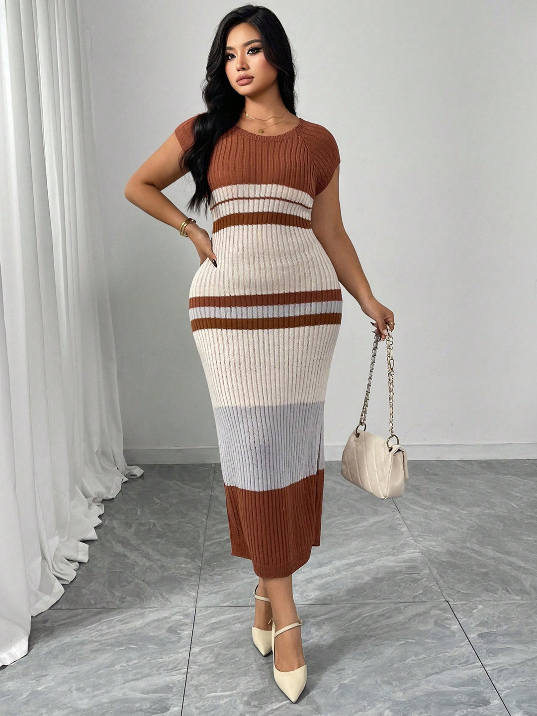 Rochie SHEIN, mix culori