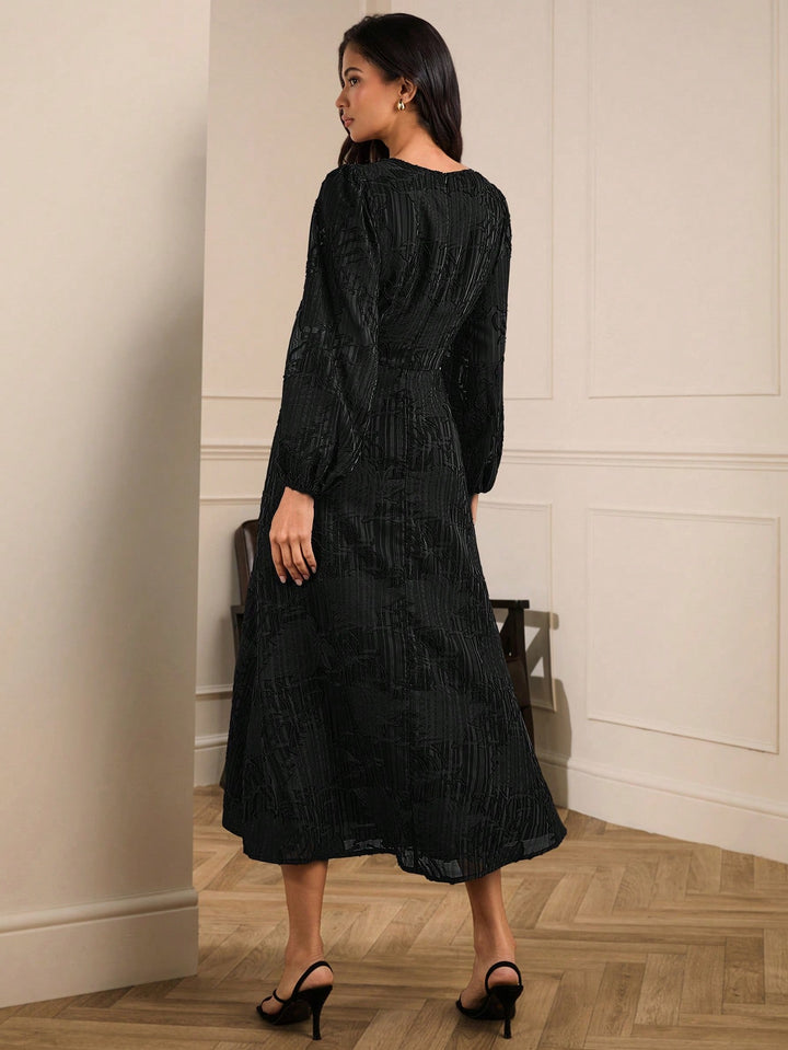 Rochie midi SHEIN, negru