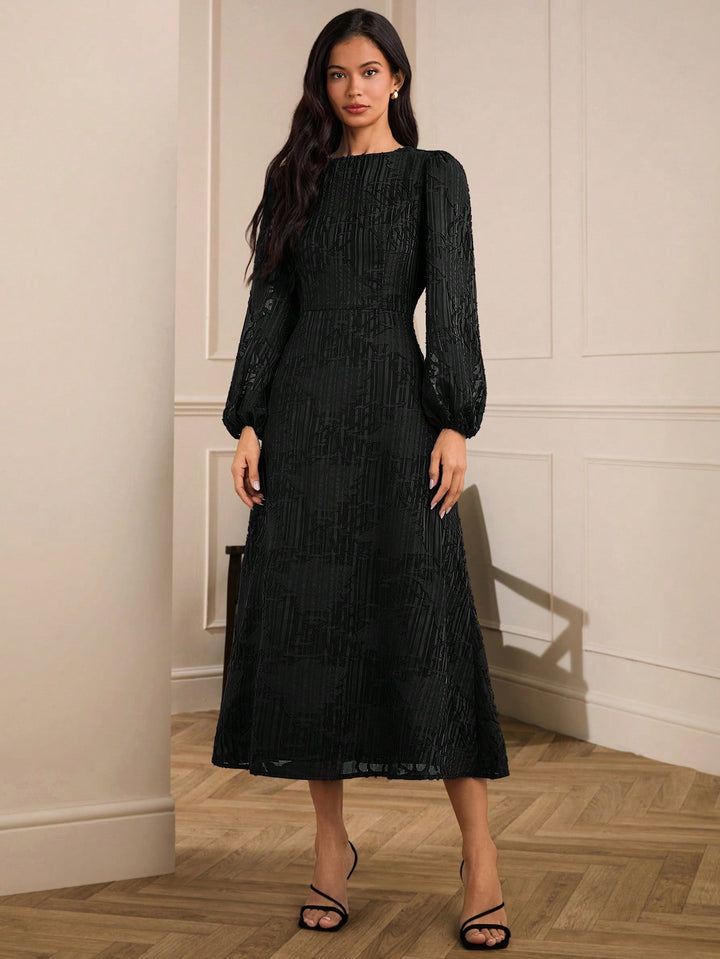 Rochie midi SHEIN, negru