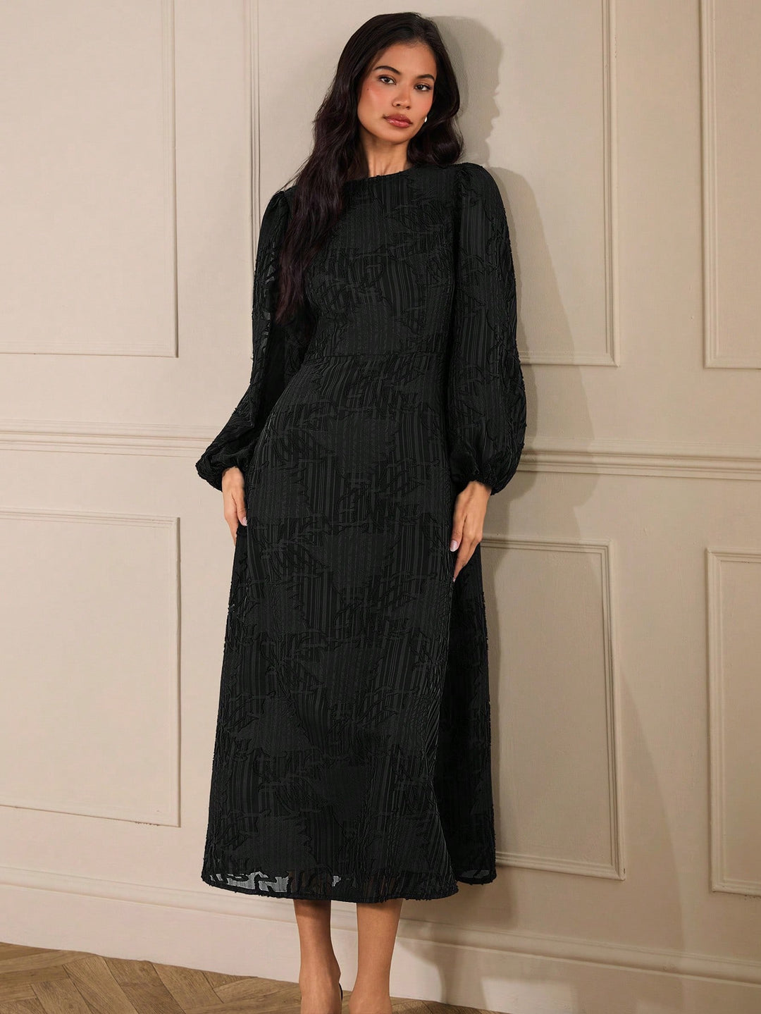 Rochie midi SHEIN, negru