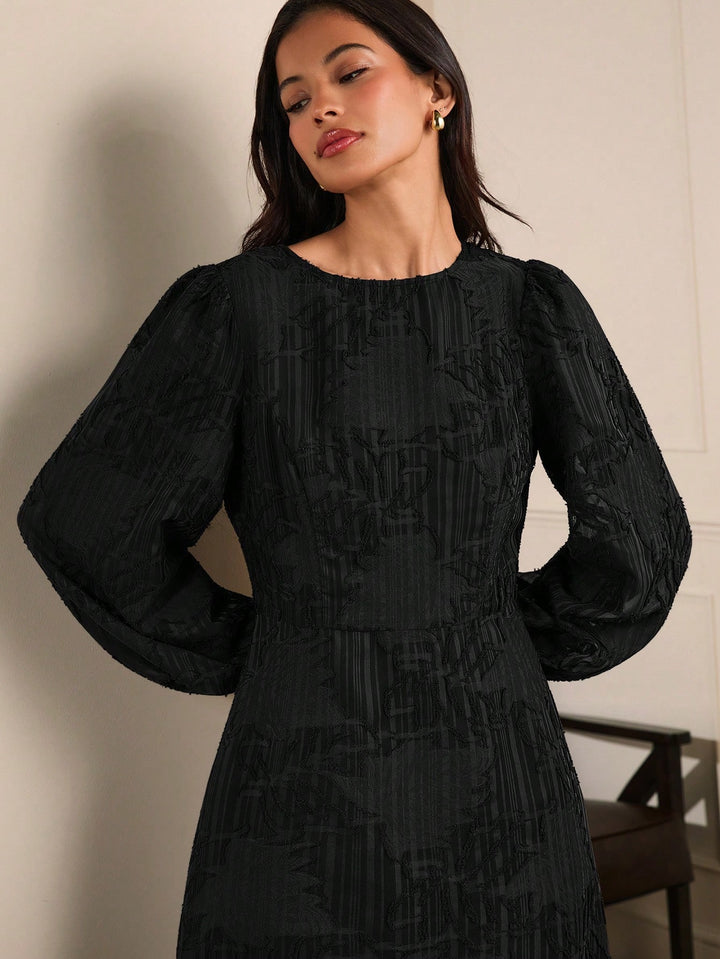 Rochie midi SHEIN, negru