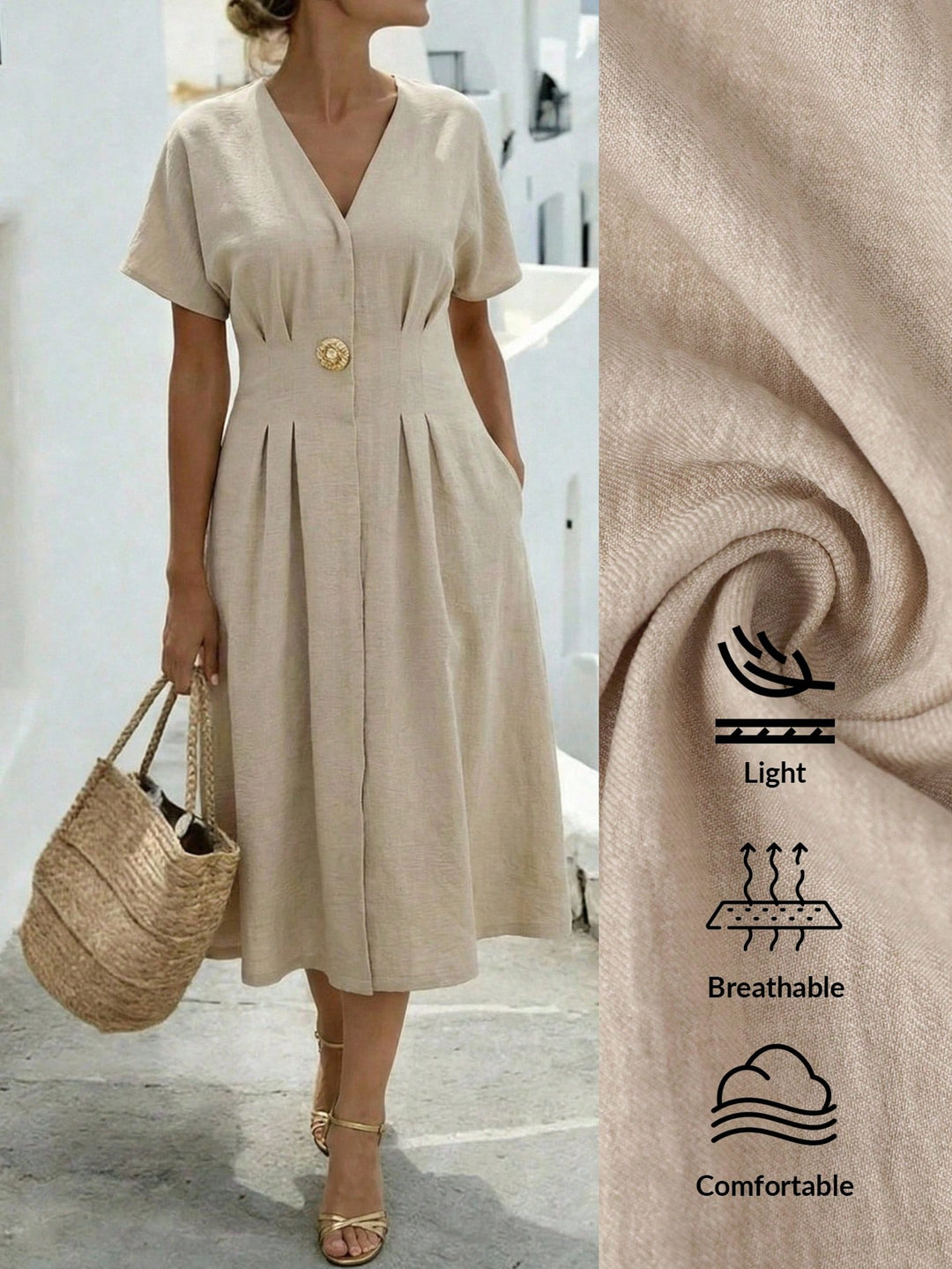 Rochie SHEIN, bej
