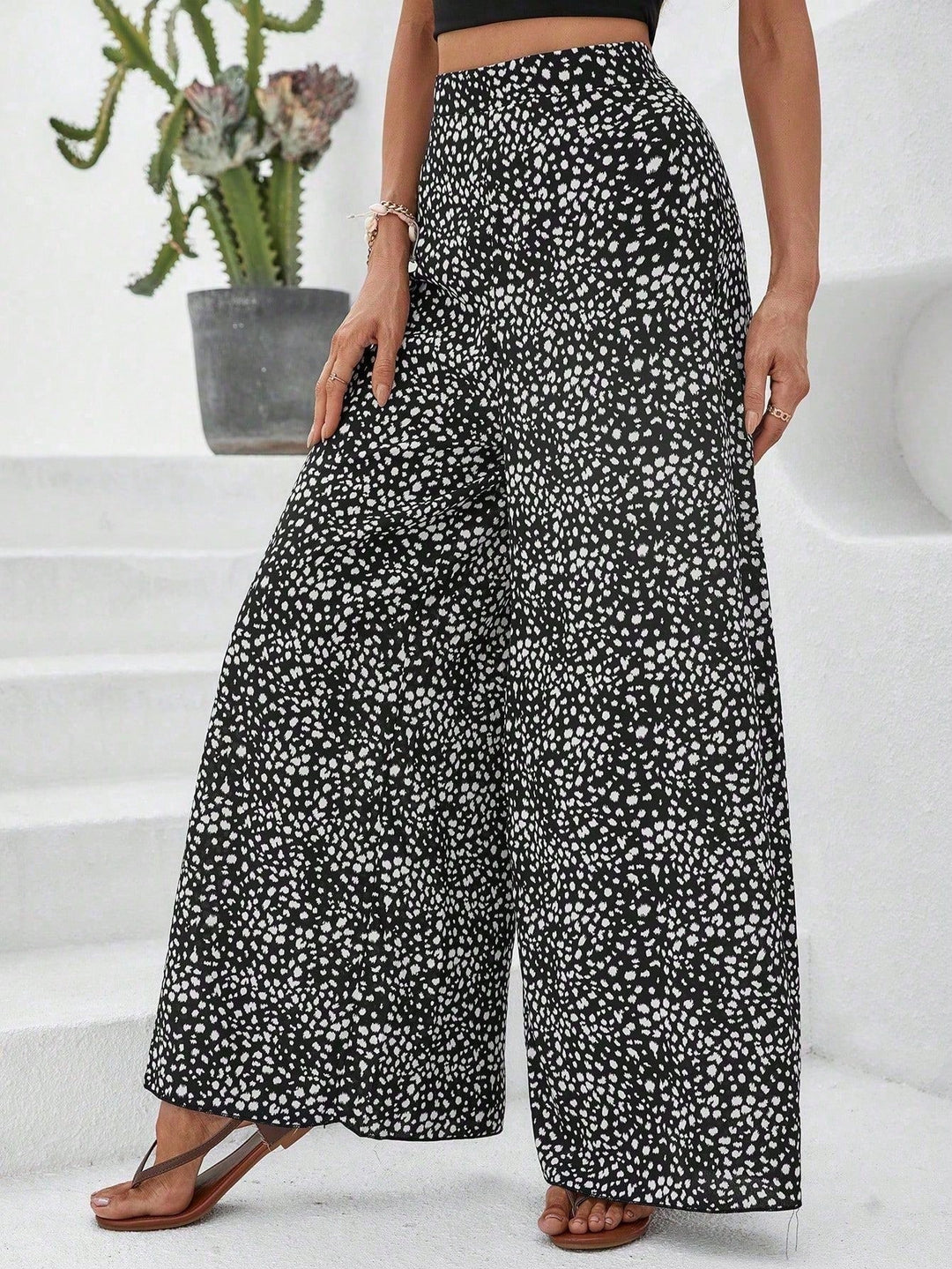 Pantaloni SHEIN, negru