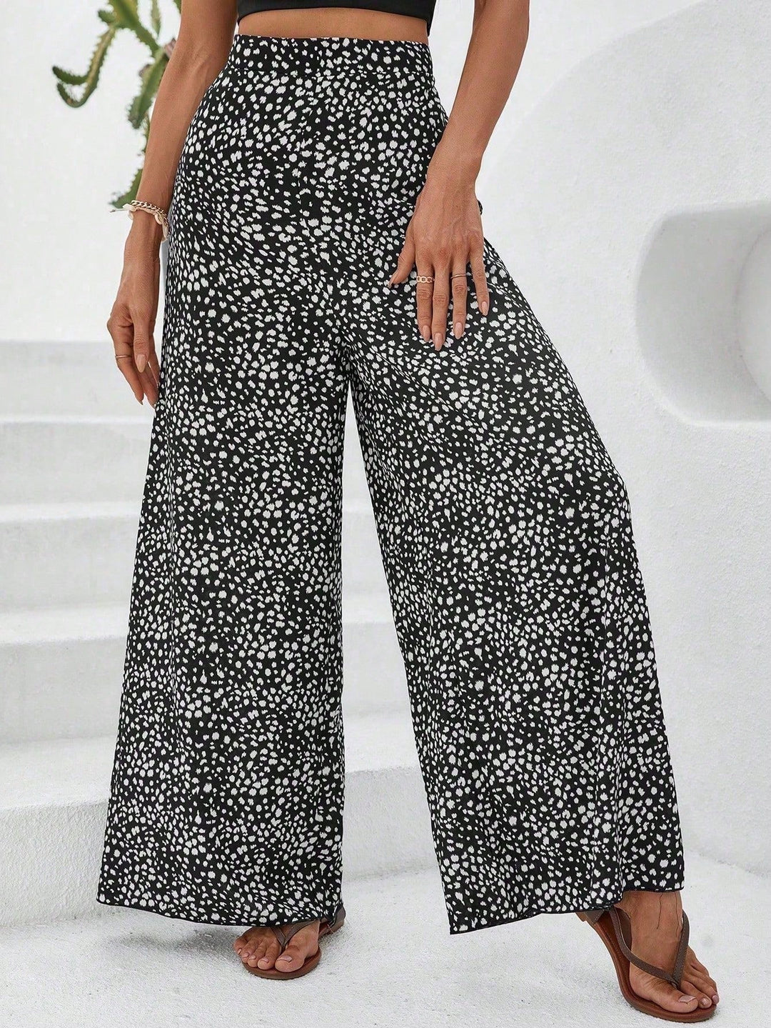 Pantaloni SHEIN, negru