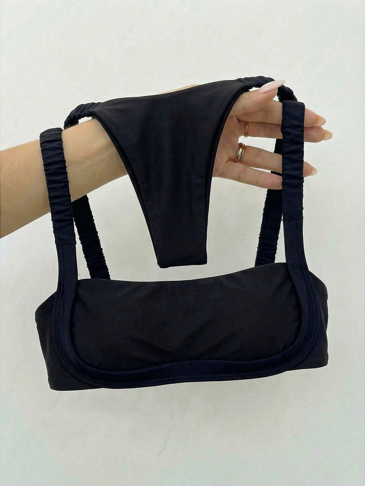 Costum de baie SHEIN, negru