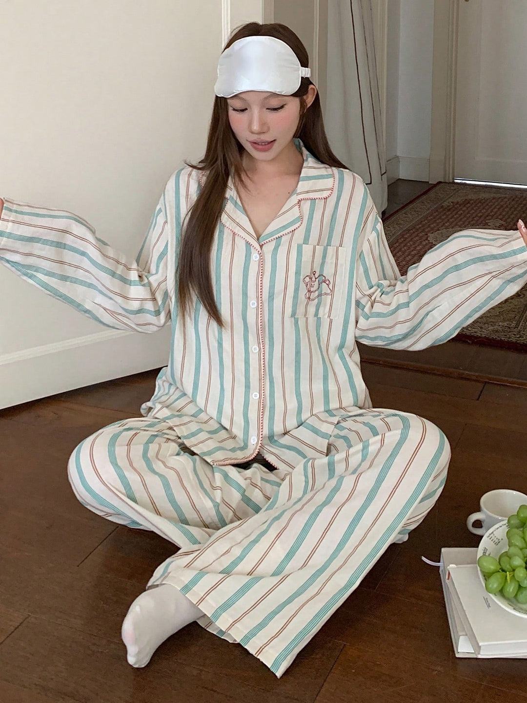 Pijama SHEIN, verde