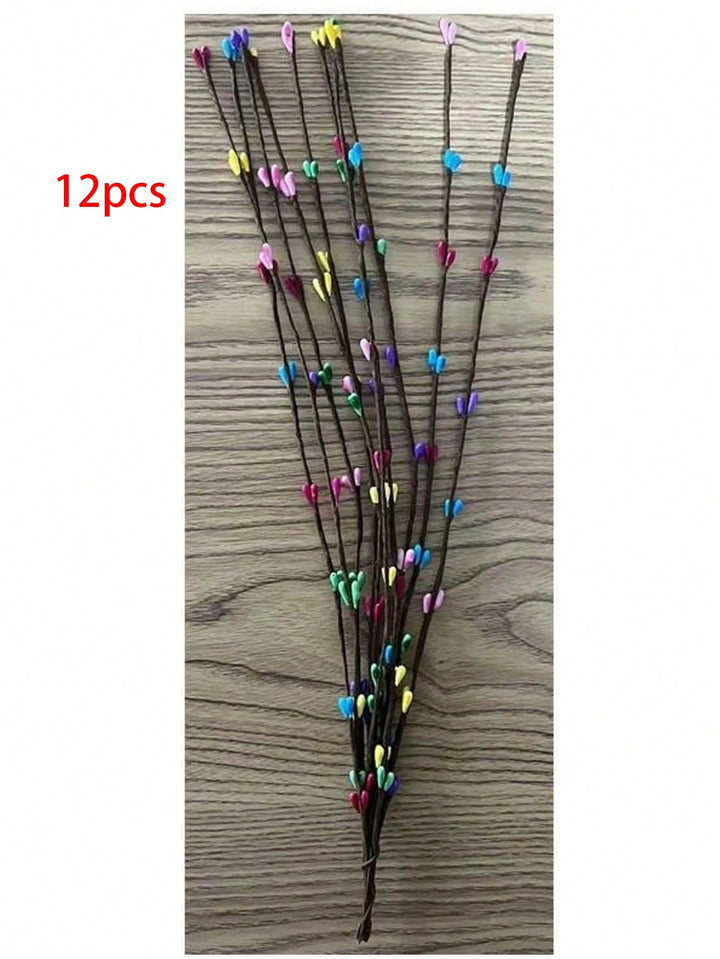 Floari artificiale SHEIN, mix culori