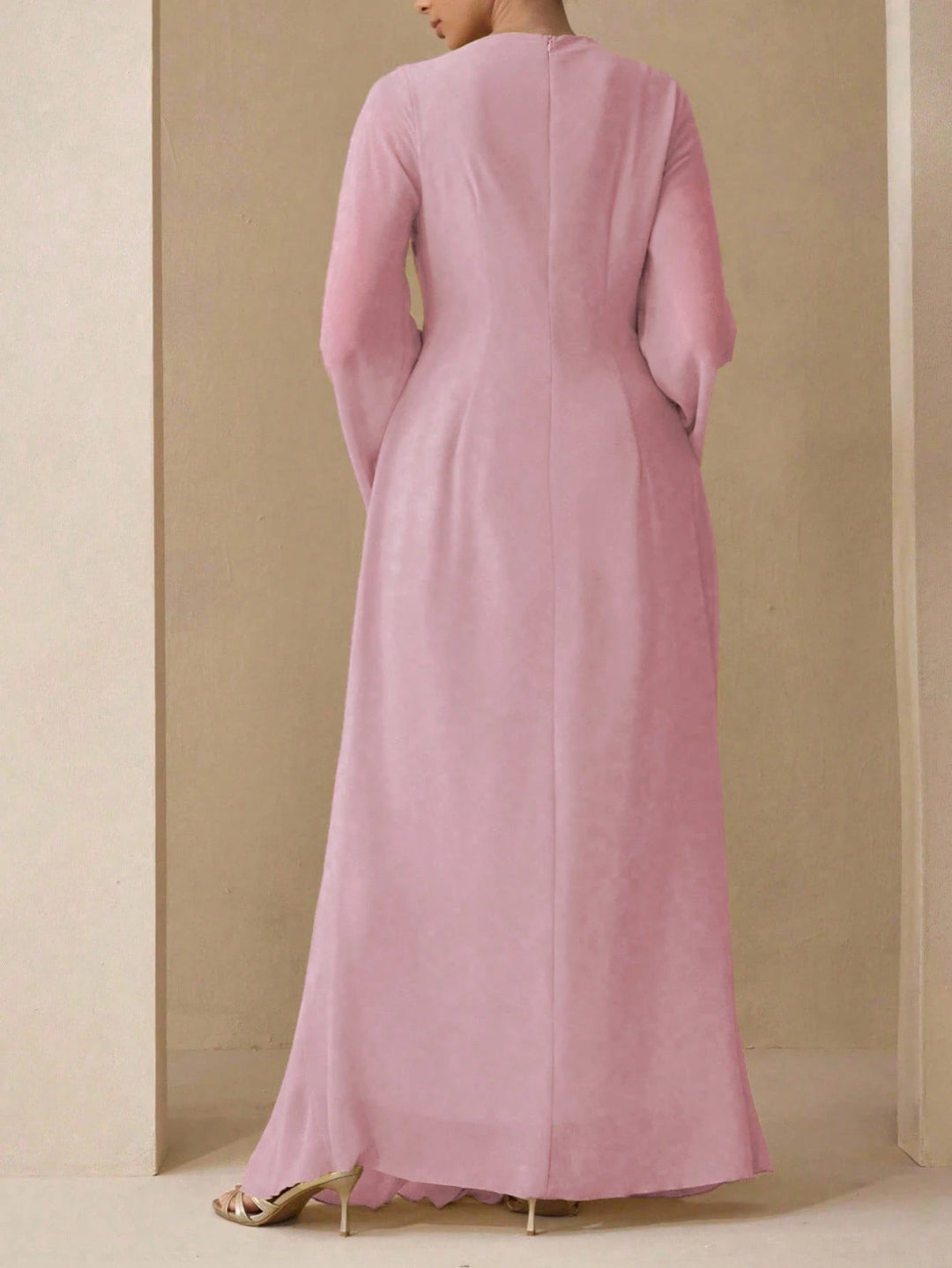 Rochie maxi SHEIN, roz