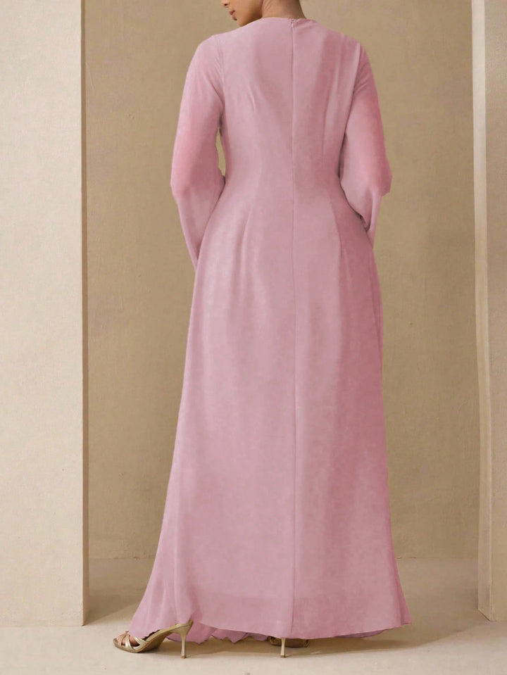 Rochie maxi SHEIN, roz