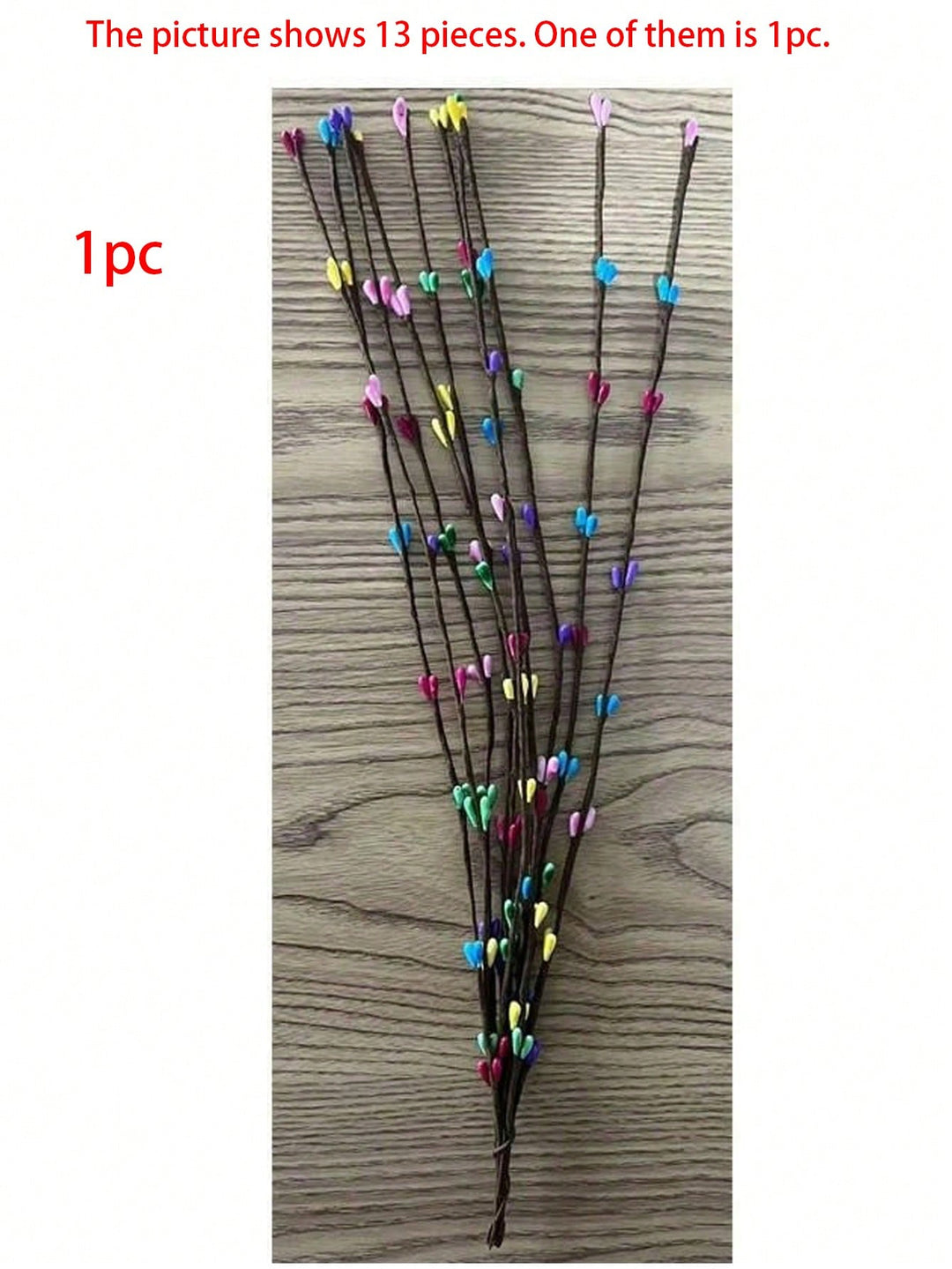 Floari artificiale SHEIN, mix culori