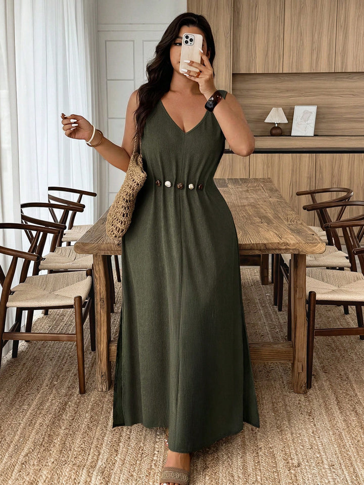 Rochie SHEIN, kaki