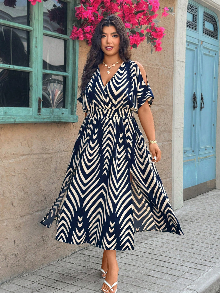 Rochie maxi SHEIN, mix culori