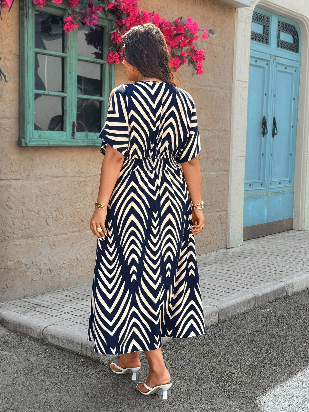 Rochie maxi SHEIN, mix culori