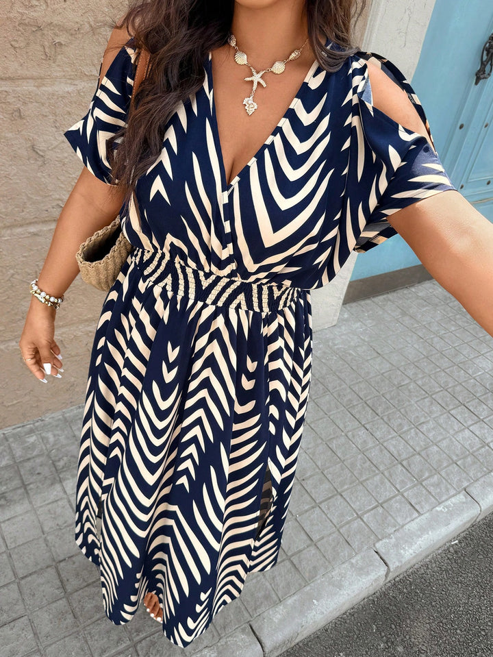 Rochie maxi SHEIN, mix culori