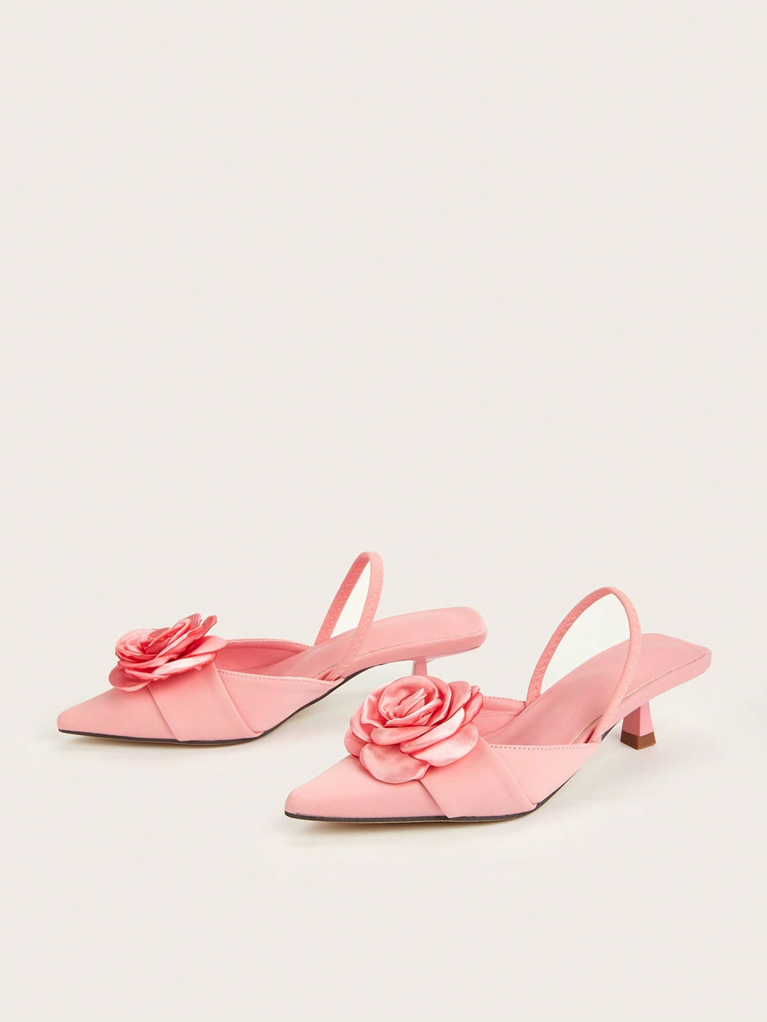 Pantofi cu toc SHEIN, roz