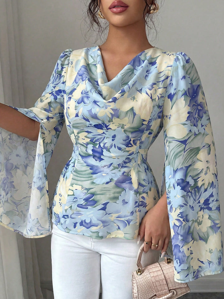 Bluză SHEIN, albastru