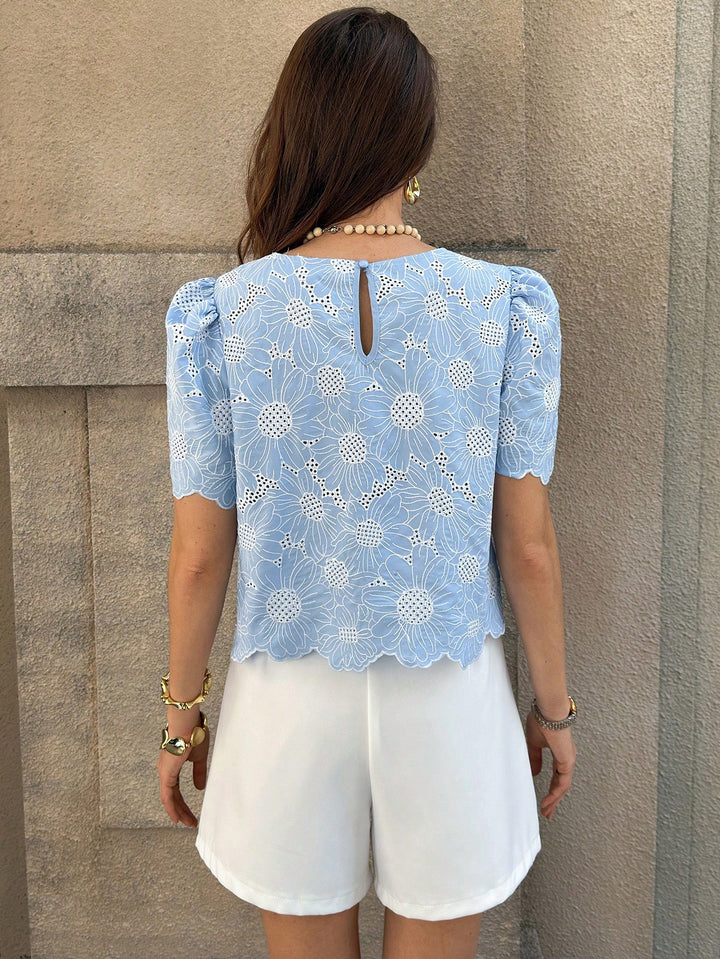 Tricou SHEIN, albastru
