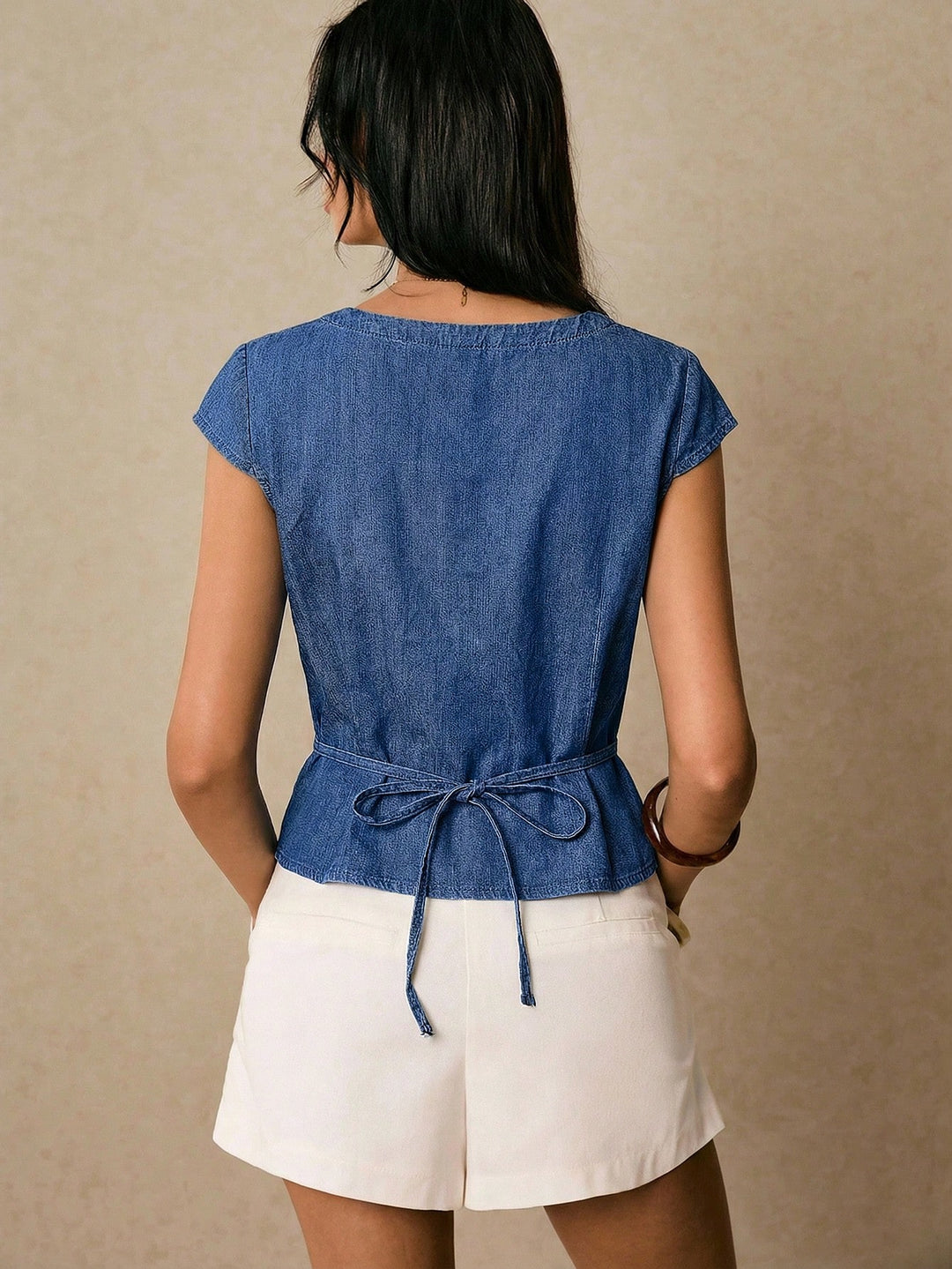 Top SHEIN, albastru