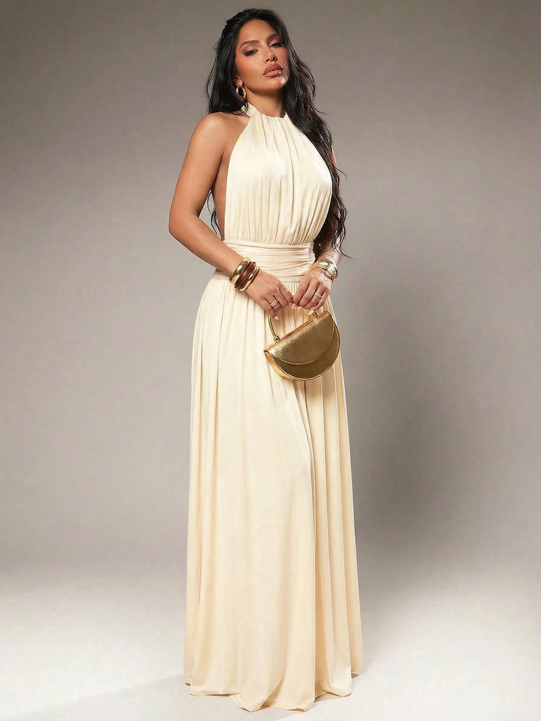 Rochie de ocazie SHEIN, galben