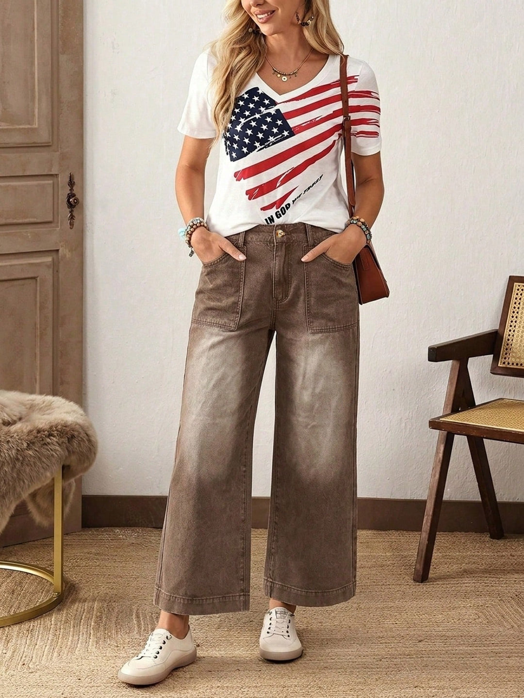 Jeans SHEIN, bej