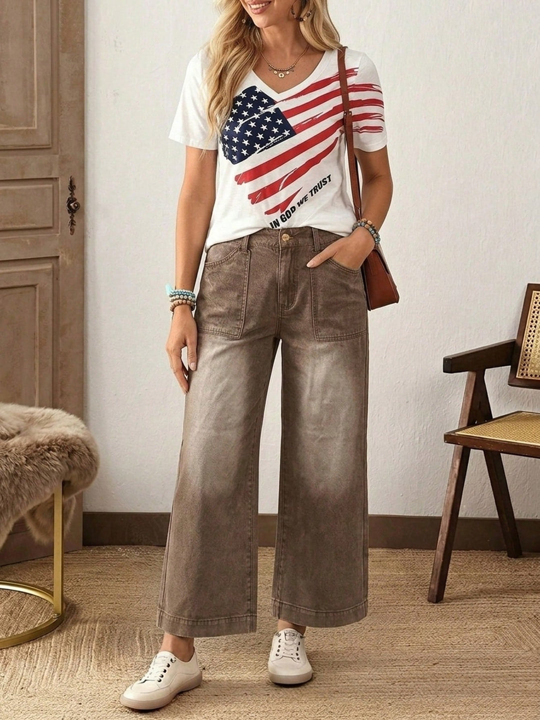 Jeans SHEIN, bej