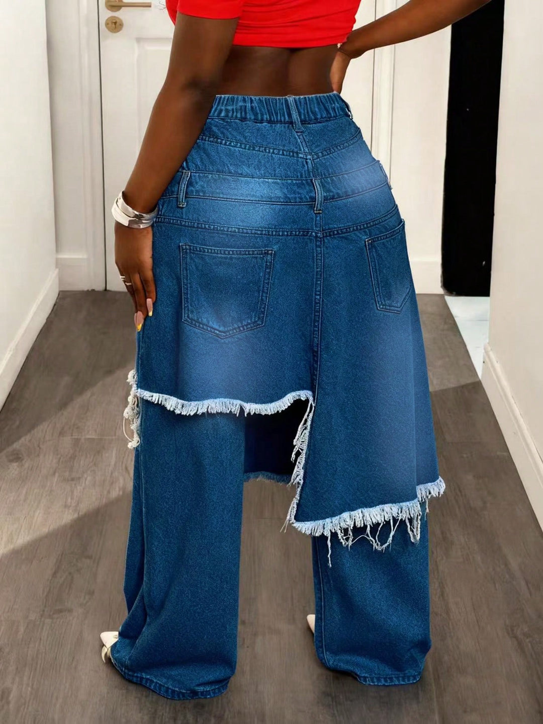 Jeans SHEIN, albastru