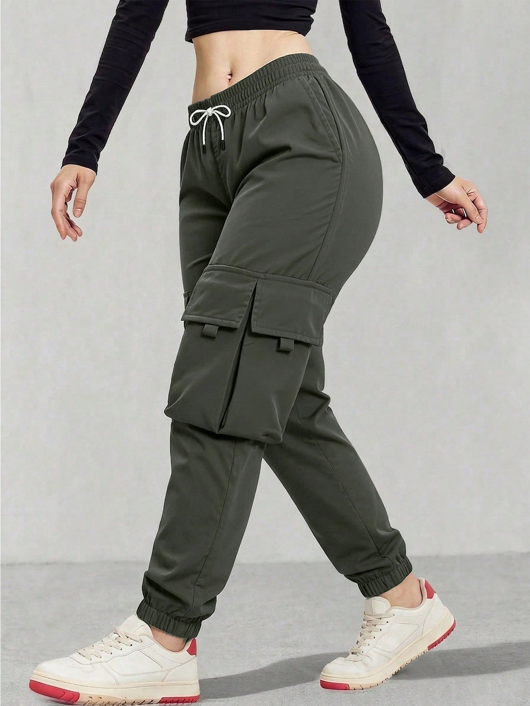 Pantaloni SHEIN, gri