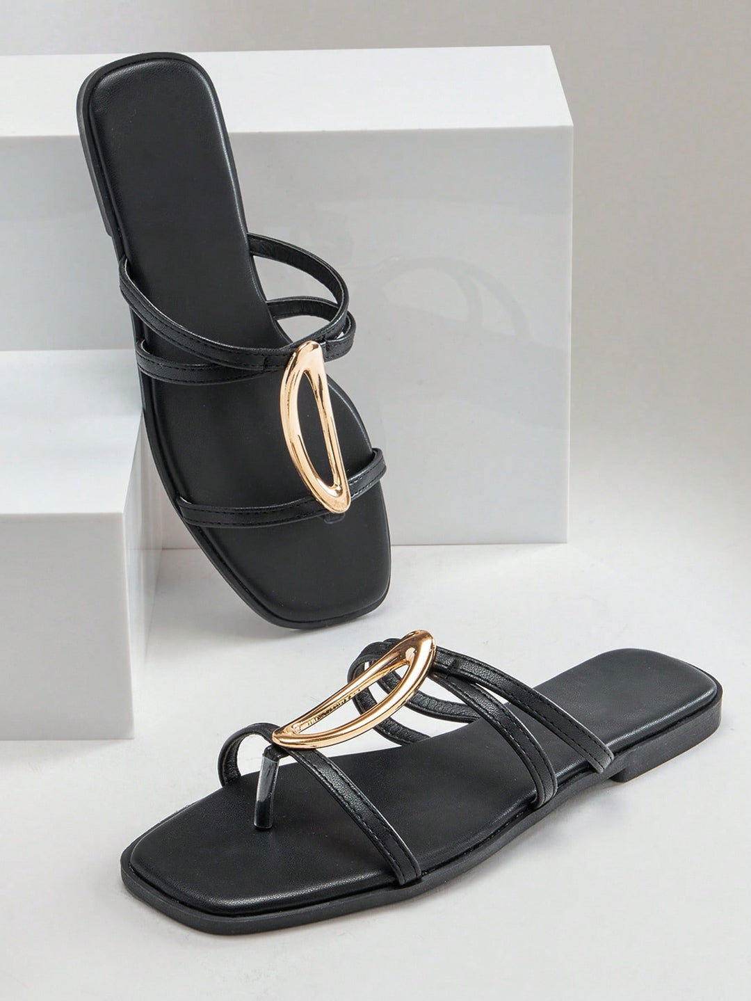 Sandale SHEIN, negru