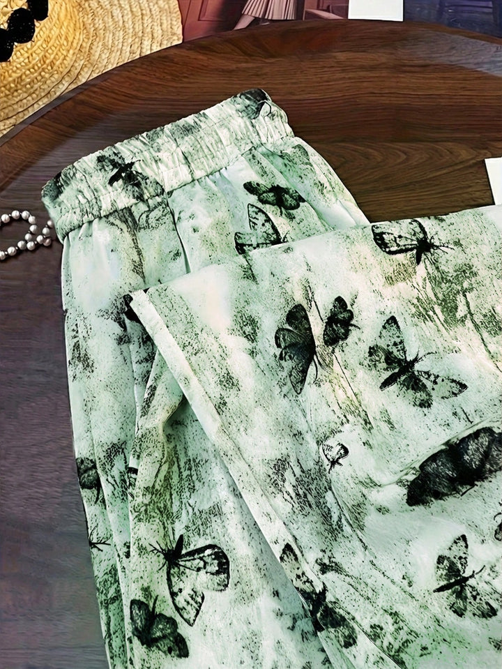 Pantaloni SHEIN, verde
