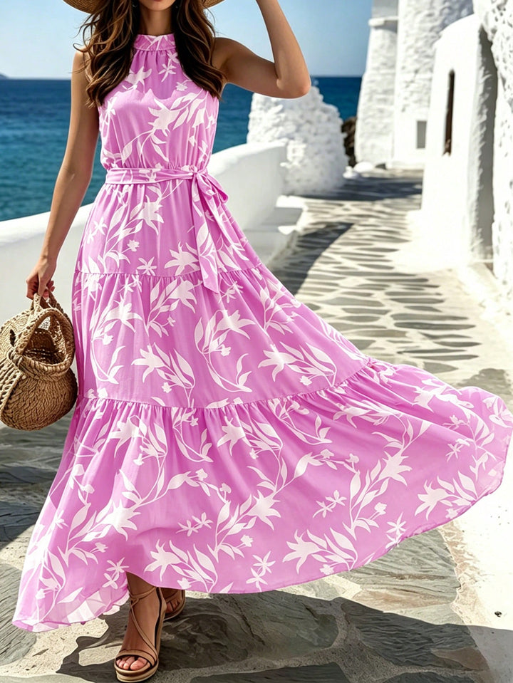 Rochie maxi SHEIN, roz