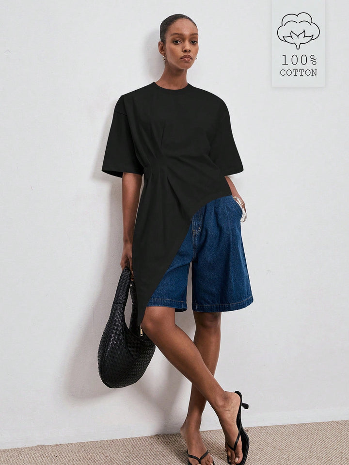 Top SHEIN, negru