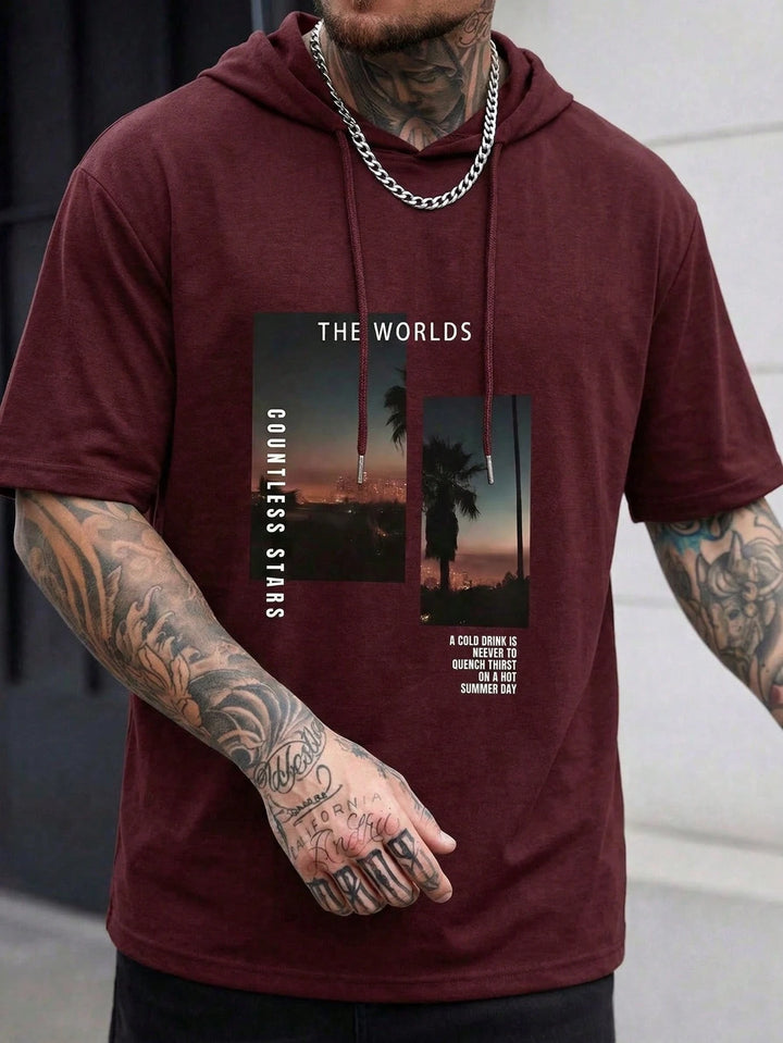 Tricou SHEIN, vișiniu