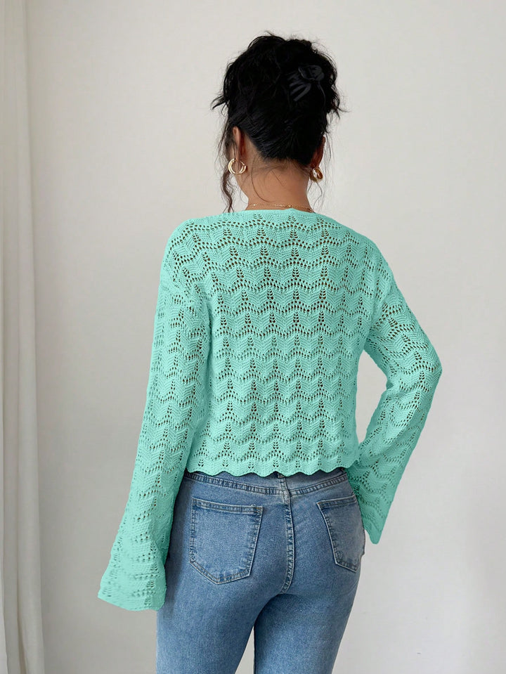Cardigan SHEIN, turcoaz