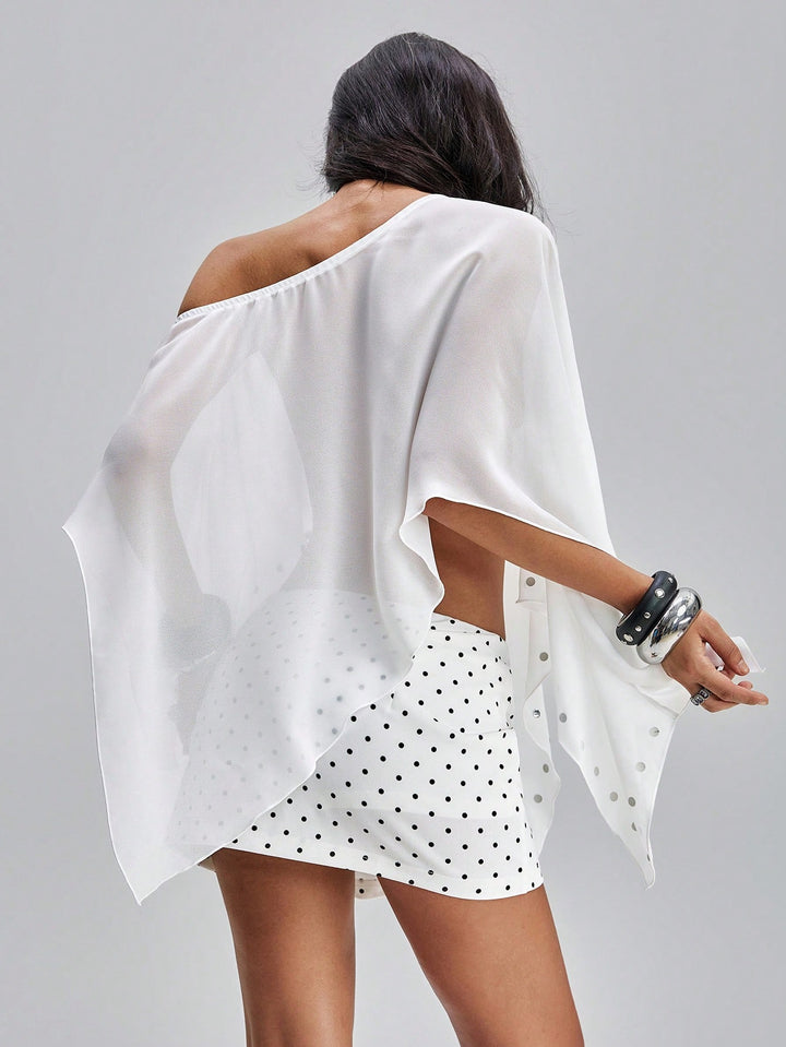 Top SHEIN, alb