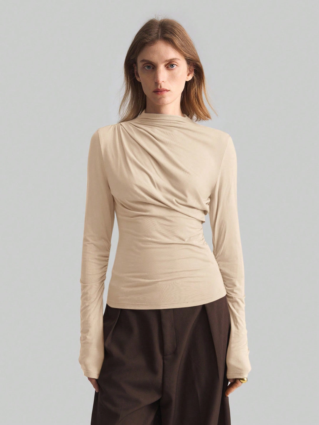 Tricou SHEIN, kaki