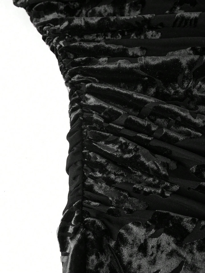 Rochie midi SHEIN, negru
