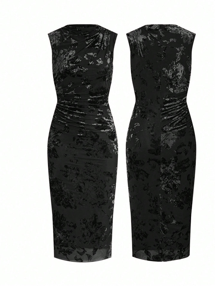 Rochie midi SHEIN, negru