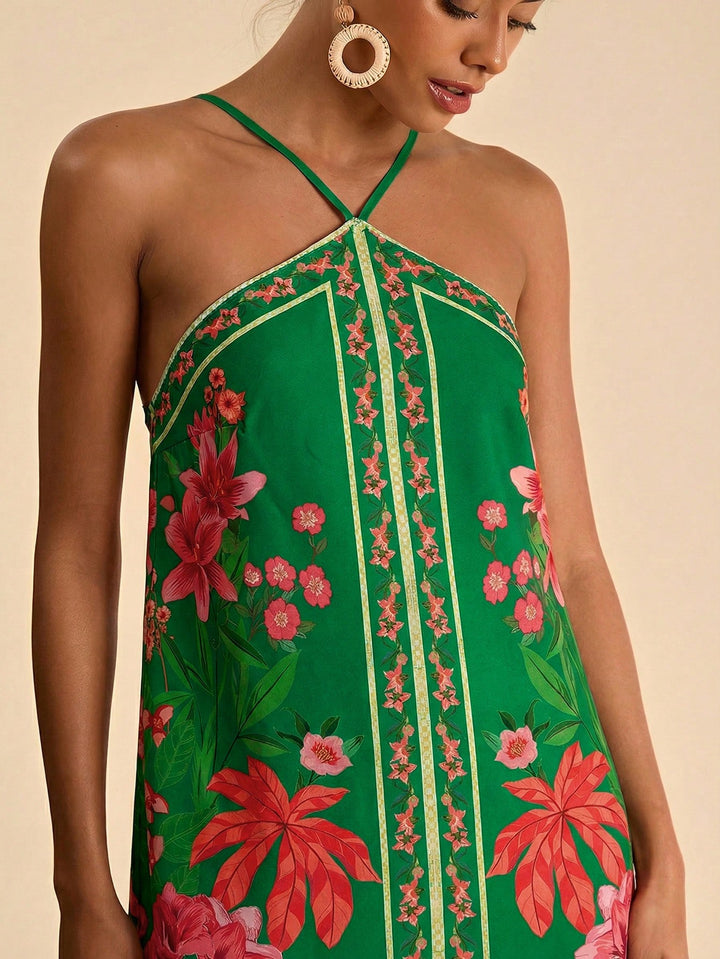 Rochie mini SHEIN, verde
