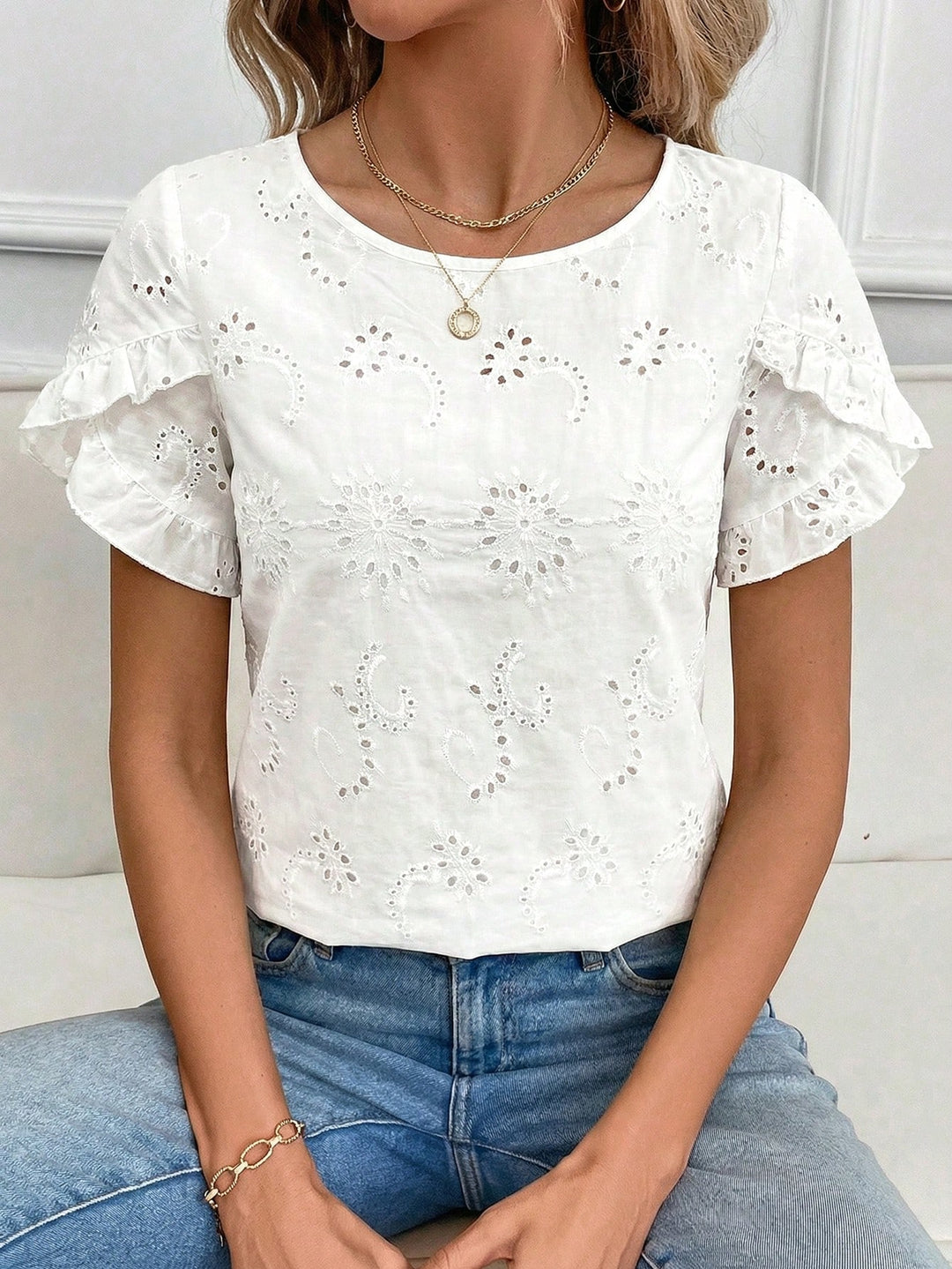 Tricou SHEIN, alb