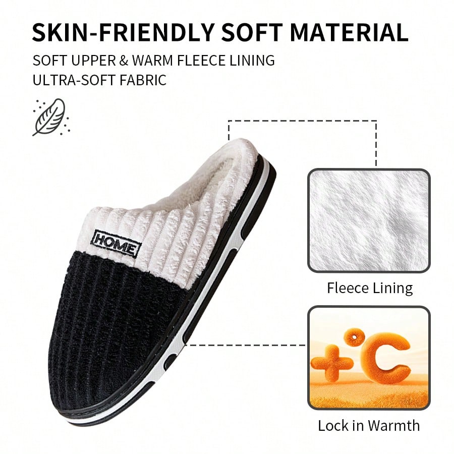 SHEIN papucs, fekete