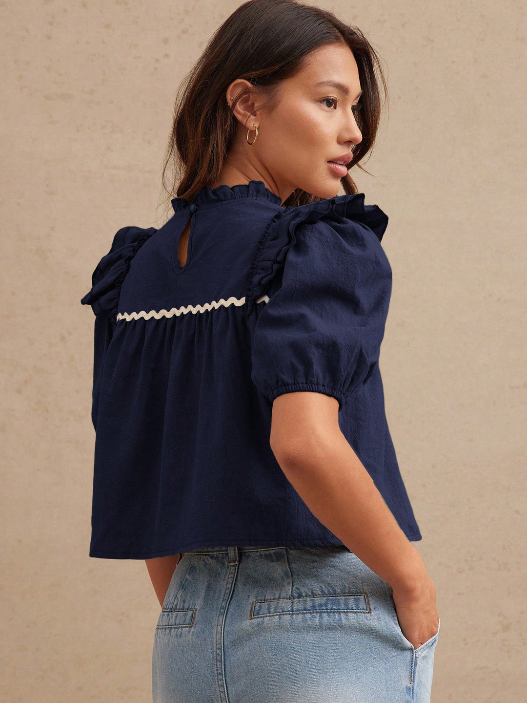 Top SHEIN, albastru