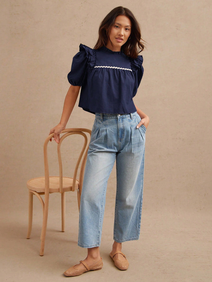 Top SHEIN, albastru